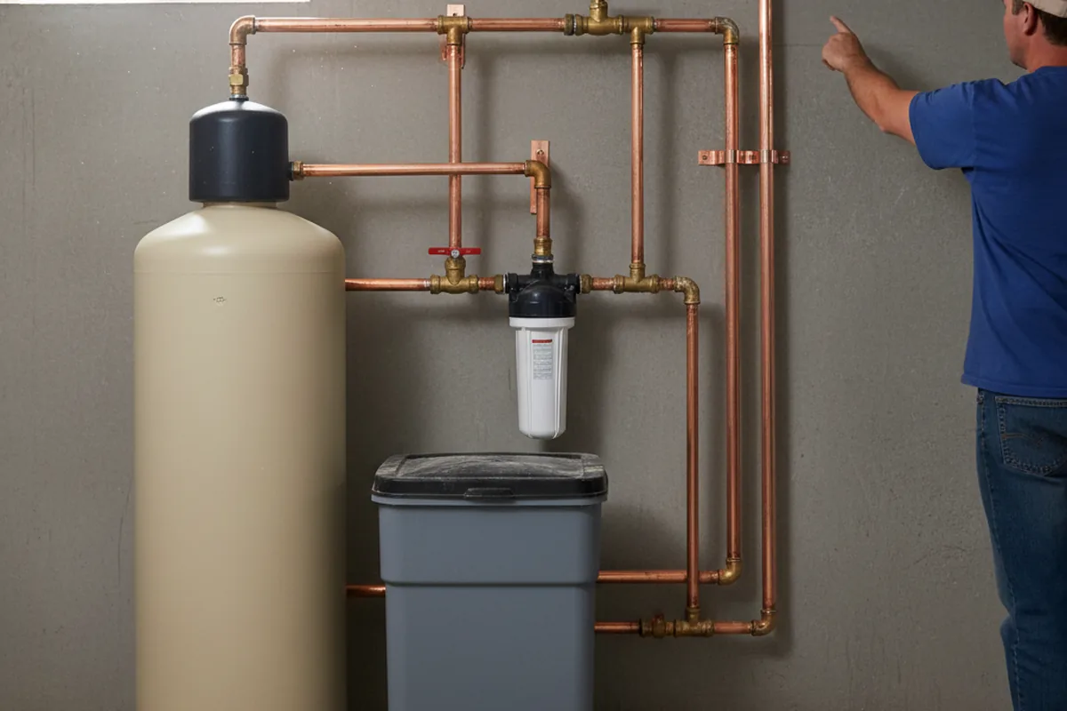 Whole-house water treatment system installed in Round Hill